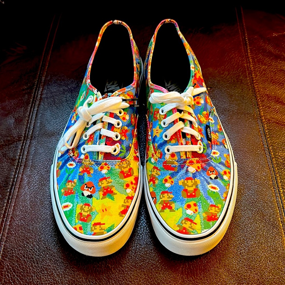 Vans x Nintendo x Super Mario Bros Tie-Dye - Size 12 - Lightly Worn - No Box